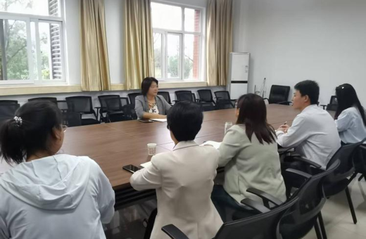校党委常委、副校长高玉兰到国际交流与合作处调研