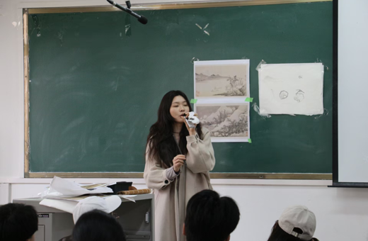 以笔会友，墨润心田：国际学生沉浸式体验中国画魅力